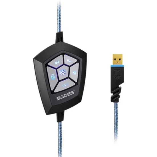 Sades Spellond Pro Gaming Headset SA-910Pro - Black